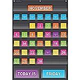 Teacher Created Resources Black Calendar Pocket Chart (20748) | Amazon (US)