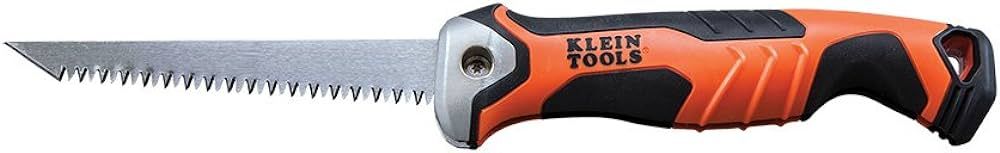 Klein Tools 31737 Folding Jab Saw / Drywall Saw, Hand Saw with Lockback at 180 and 125 Degrees an... | Amazon (US)