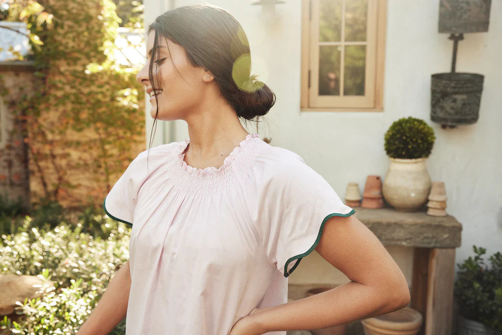 Patio Dress in Hummingbird | Lake Pajamas