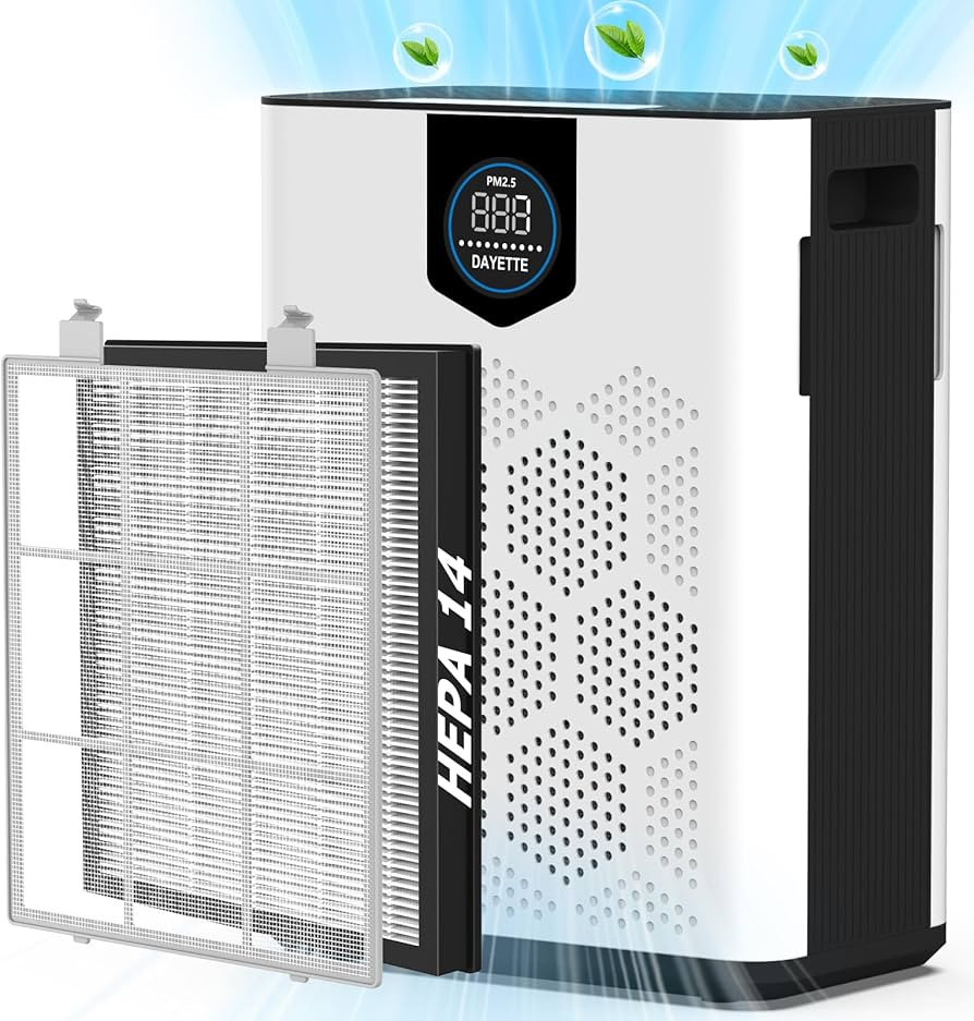 Air Purifiers for Home with H14 Hepa Filters, Air Purifiers for Home Large Room with Washable Pre... | Amazon (US)