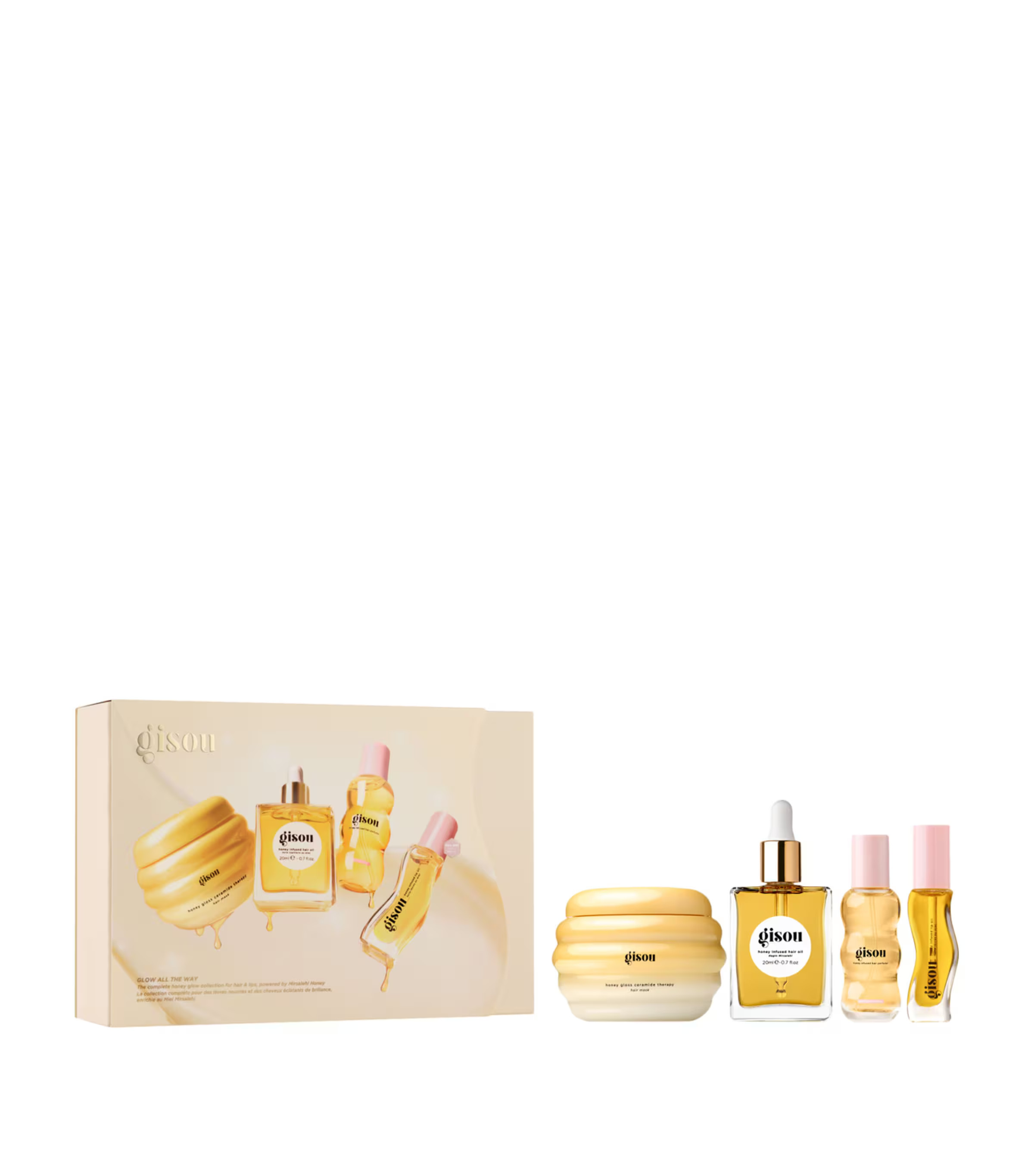 Gisou Glow All The Way Gift Set | Harrods (US)