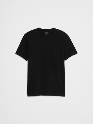 Standard-Fit Premium Wash Crew-Neck T-Shirt | Banana Republic Factory