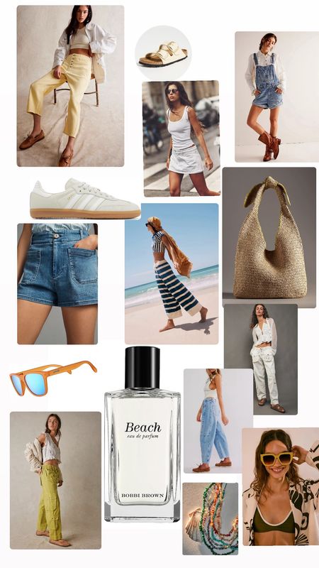 Spring Flings🌸
Barrel denim. Denim shorts. Draw string denim. Beach purfume. Sunglasses. Raffia carryall. #freepeople #anthropologie #bobbibrown #goodr

#LTKfindsunder100 #LTKstyletip #LTKfindsunder50