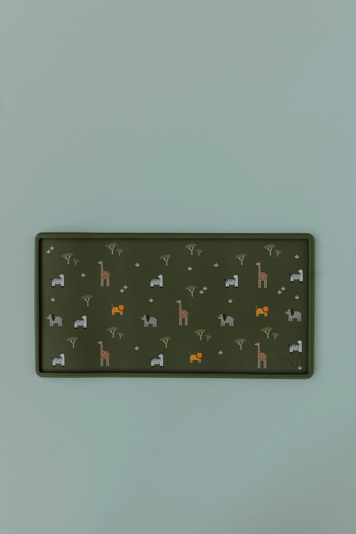 Printed Silicone Placemat Safari | Evri LLC