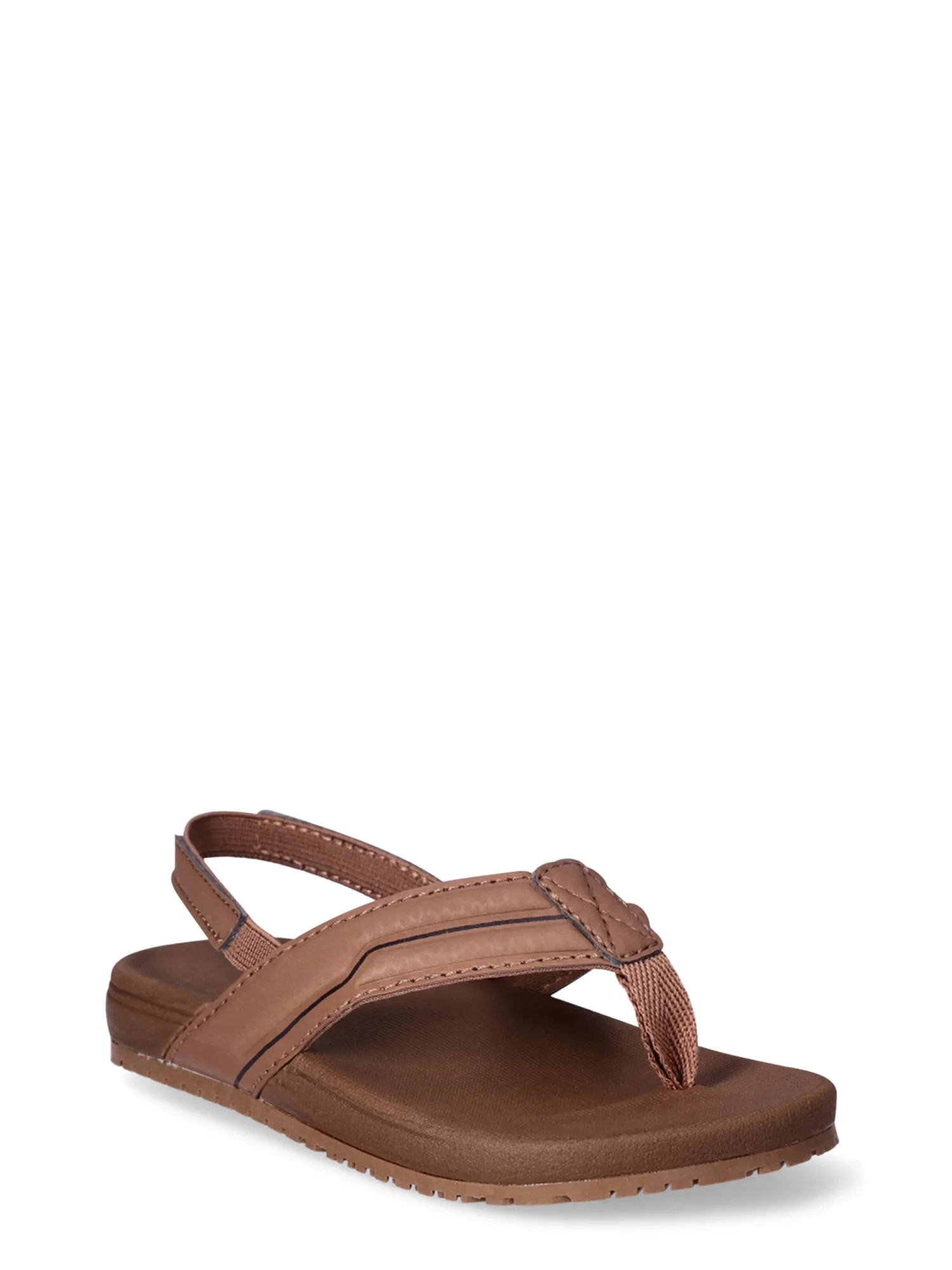 Wonder Nation Toddler Boys Casual Flip Flops | Walmart (US)