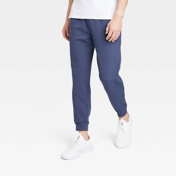 Men's Textured Knit Jogger Pants - All in Motion™ | Target