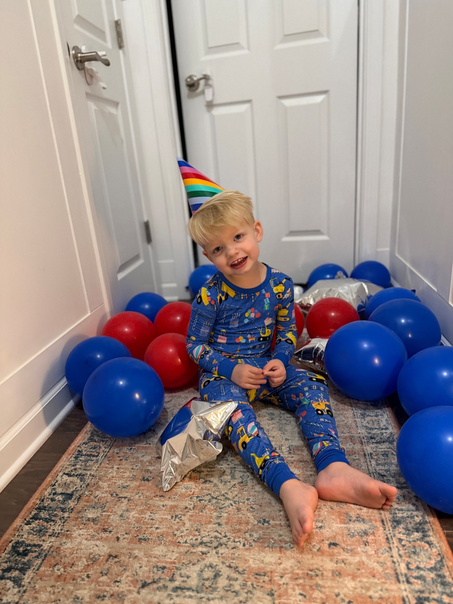 Our birthday baby in his birthday Jammie’s. If you have a toddler boy these will be a big hit! 



#LTKKids #LTKFindsUnder50