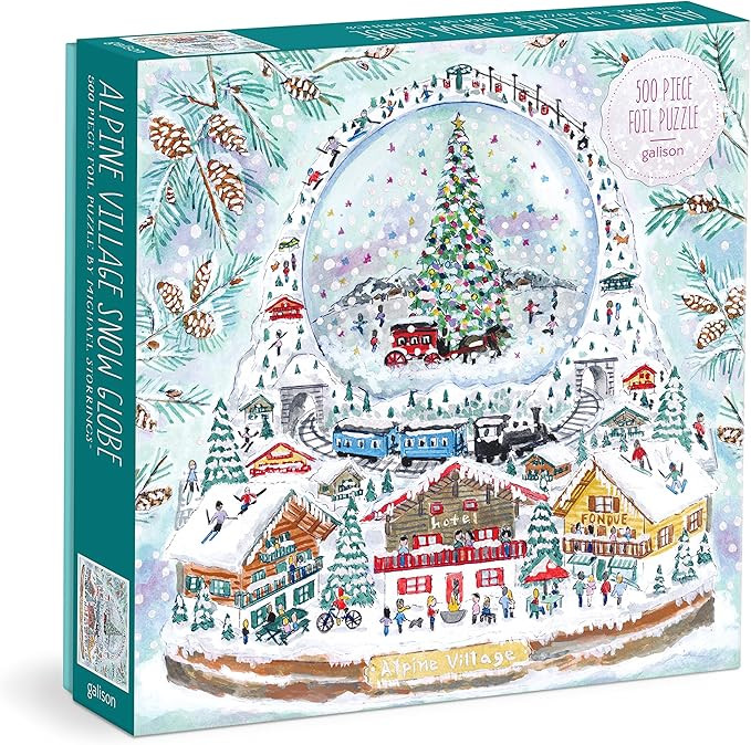 Galison Christmas in Paris – 1000 Piece Michael Storrings Jigsaw Puzzle Featuring Beautiful Art... | Amazon (US)