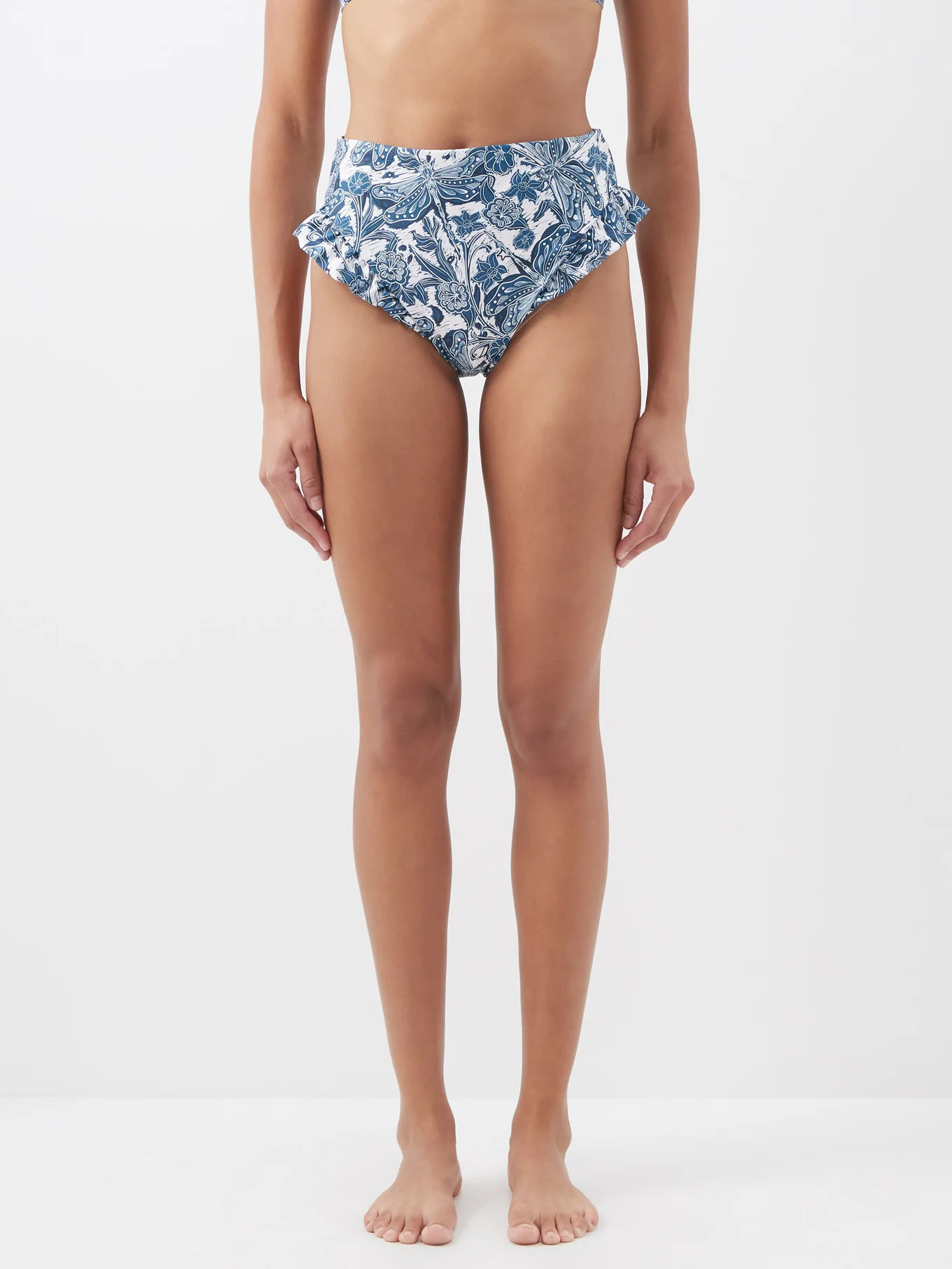Jengibre high-rise recycled-fibre bikini briefs | Agua by Agua Bendita | Matches (US)