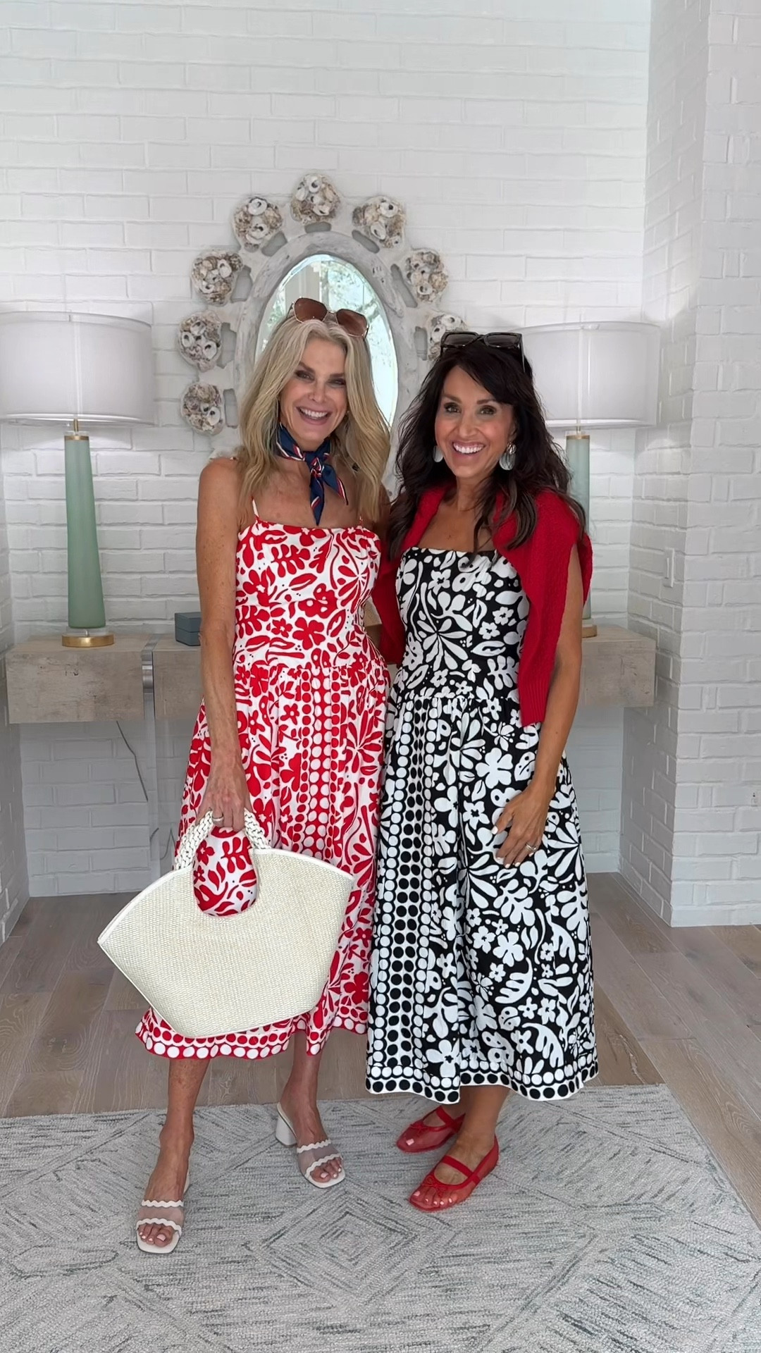 Same dress. Two colors. 
We’re both wearing size S. 


#LTKOver40 #LTKStyleTip #LTKFindsUnder100