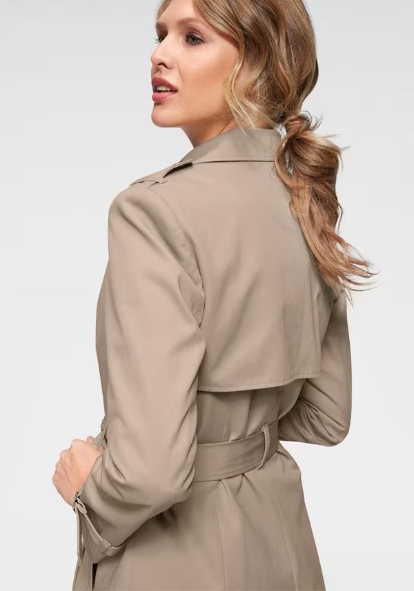Aniston CASUAL Trenchcoat in Beige | ABOUT YOU (DE)