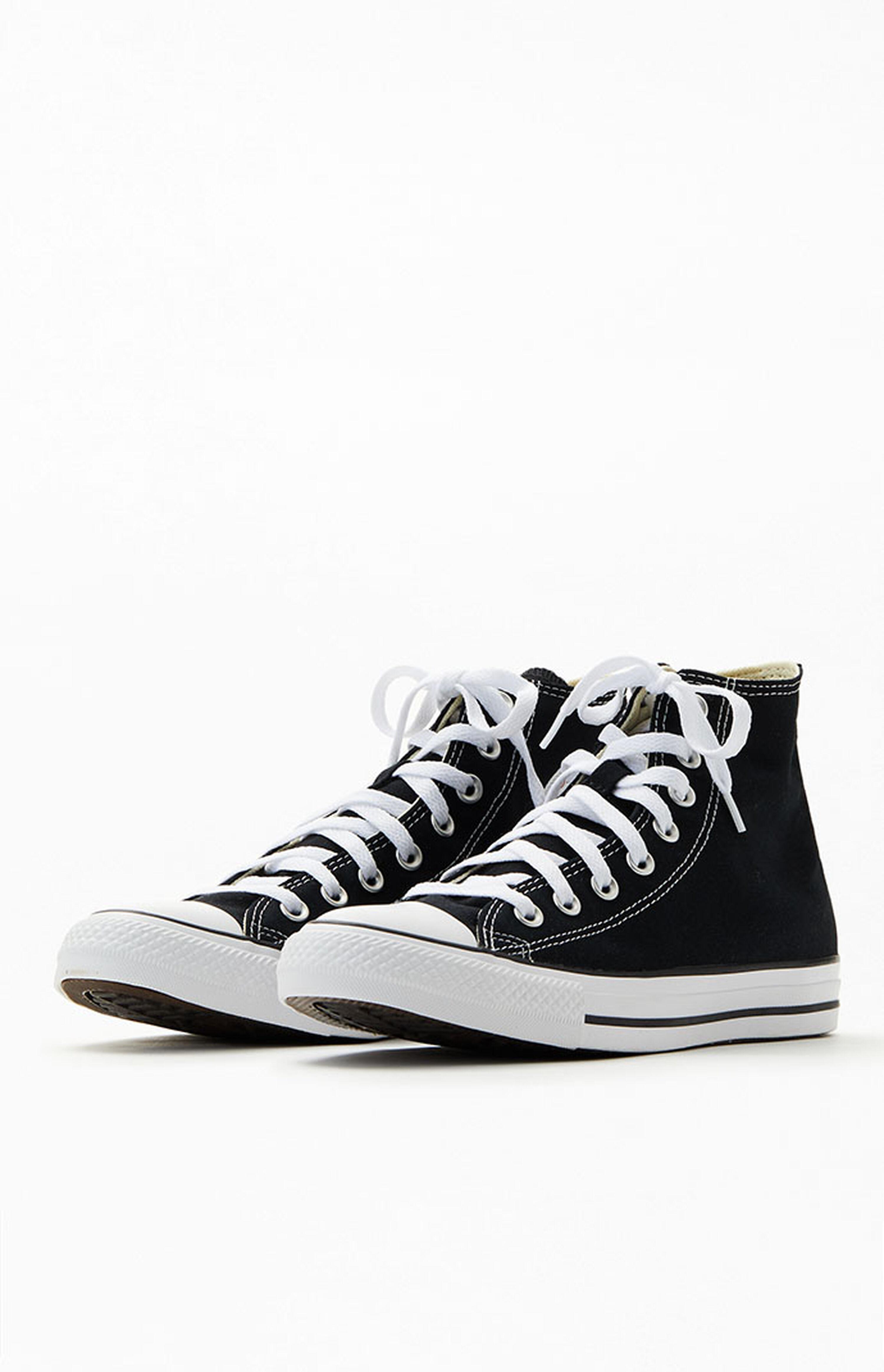 Chuck Taylor Black & White High Top Shoes | PacSun