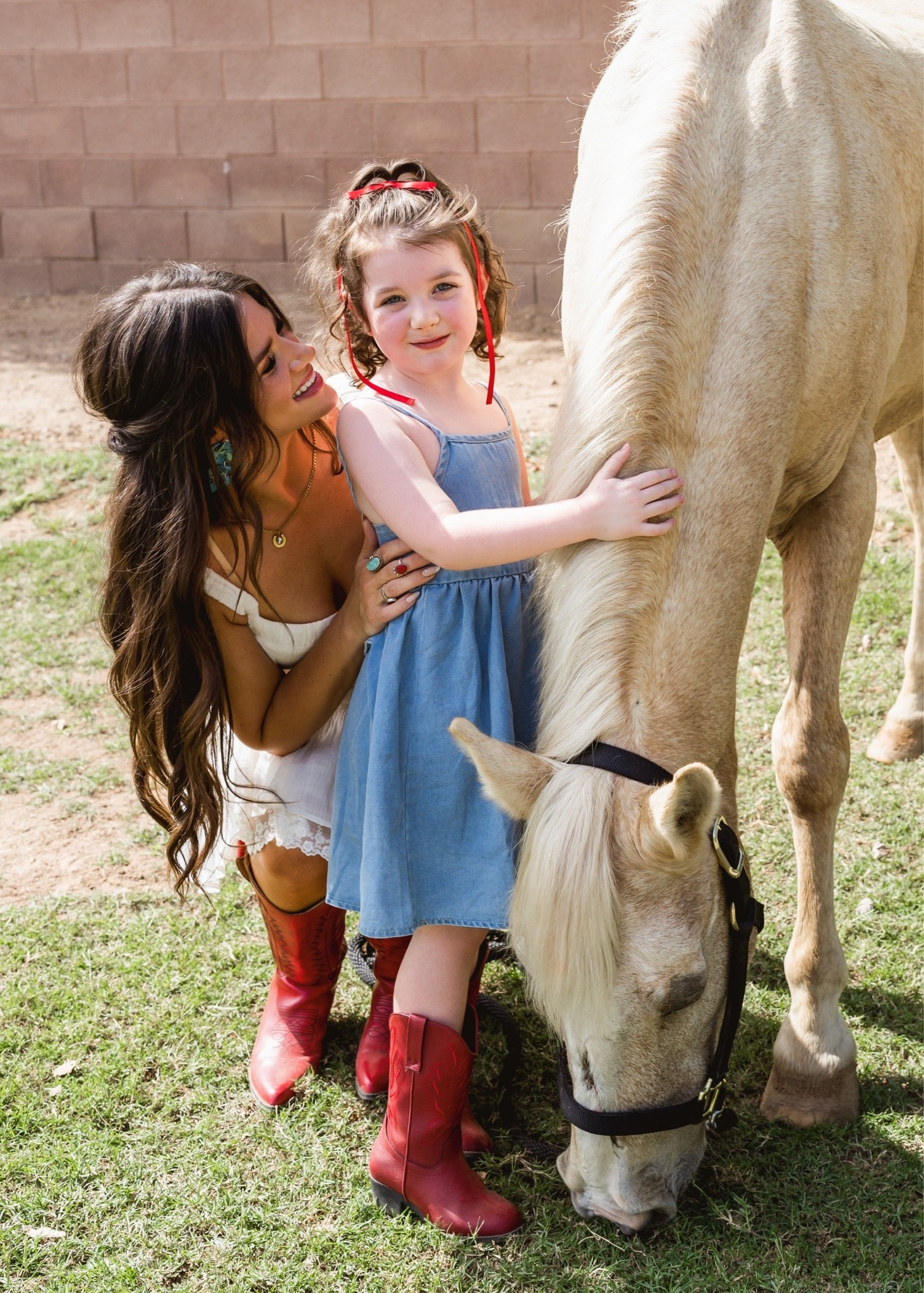 A little country magic 🤠🤍 matching red boots, denim & the sweetest day with my girl 🐴✨

Shop our western-inspired looks below ❤️

#LTKFamily #LTKKids #LTKStyle #WesternStyle #MommyAndMe

#LTKdayinmylife #LTKootd #LTKmomlife