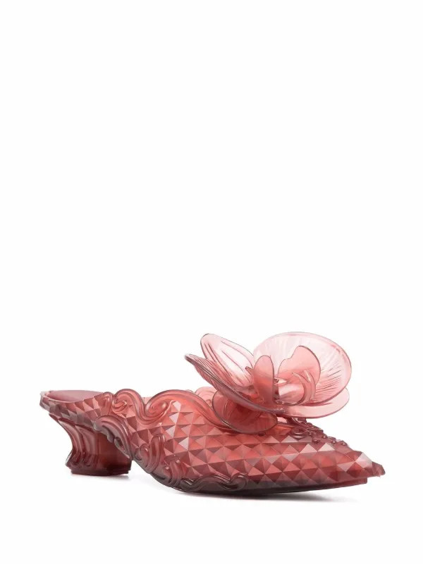 x Melissa orchid mules | Farfetch Global