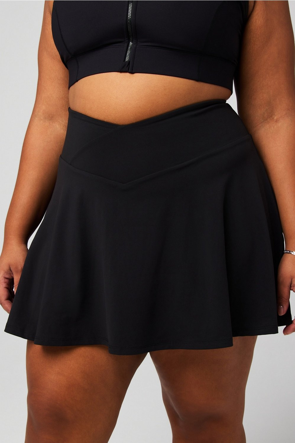 Crossover Flounce Skirt Classic Mini | Fabletics