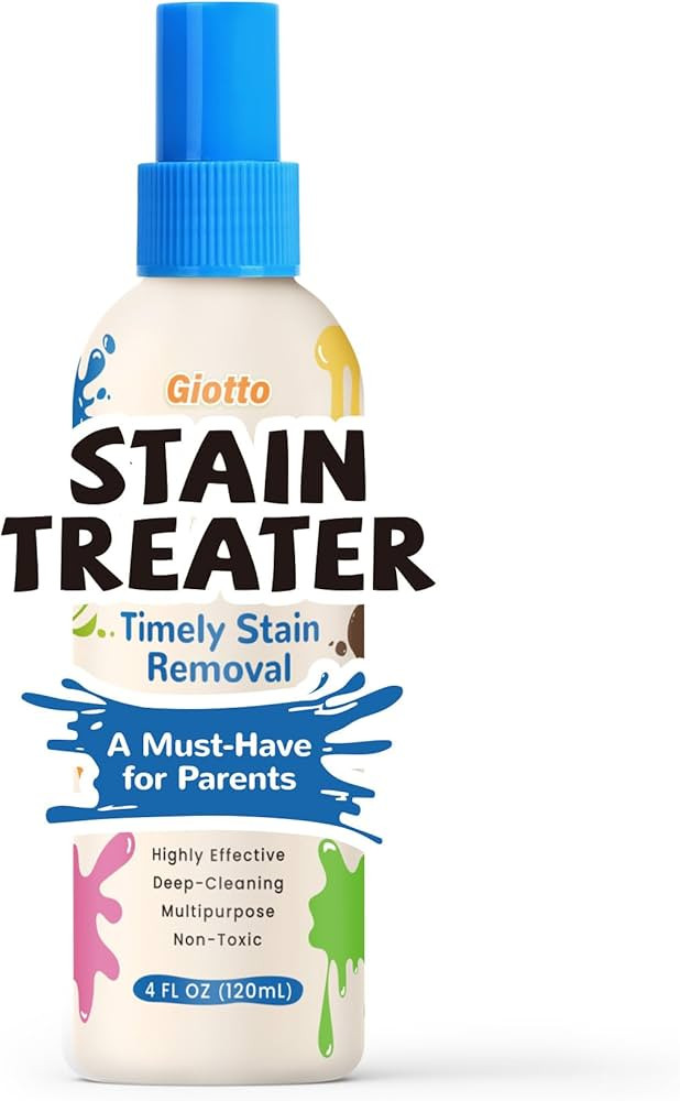 Giotto Enzyme Stain Remover Spray – 4oz Stain Remover for Clothes Laundry – Newborn Baby Stai... | Amazon (US)