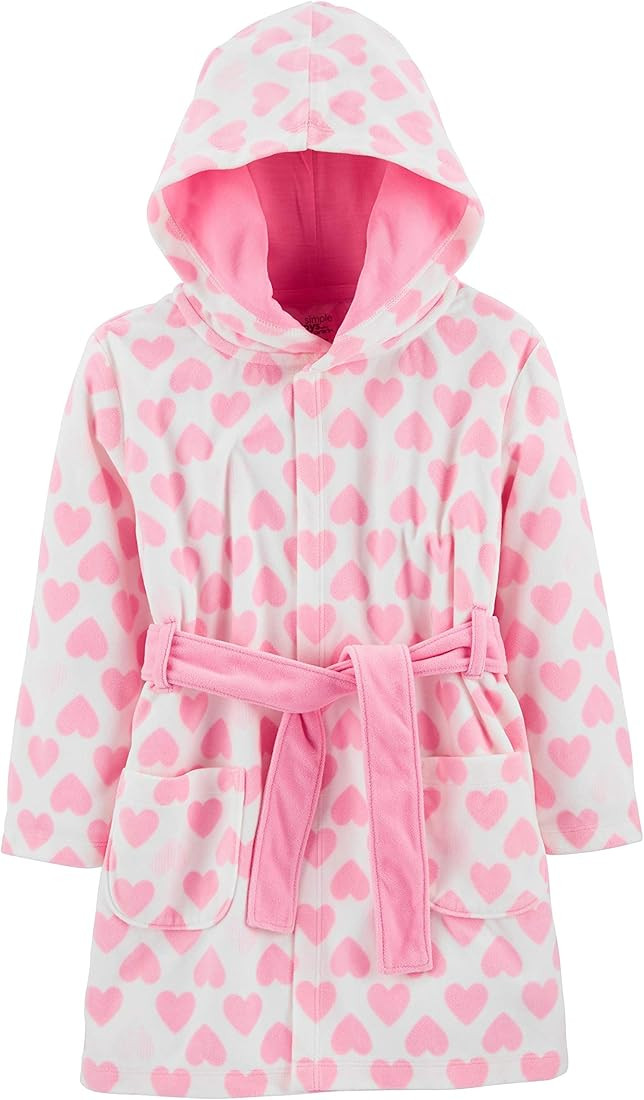 Simple Joys by Carter's Toddlers and Baby Girls' Hooded Sleeper Robe | Amazon (US)