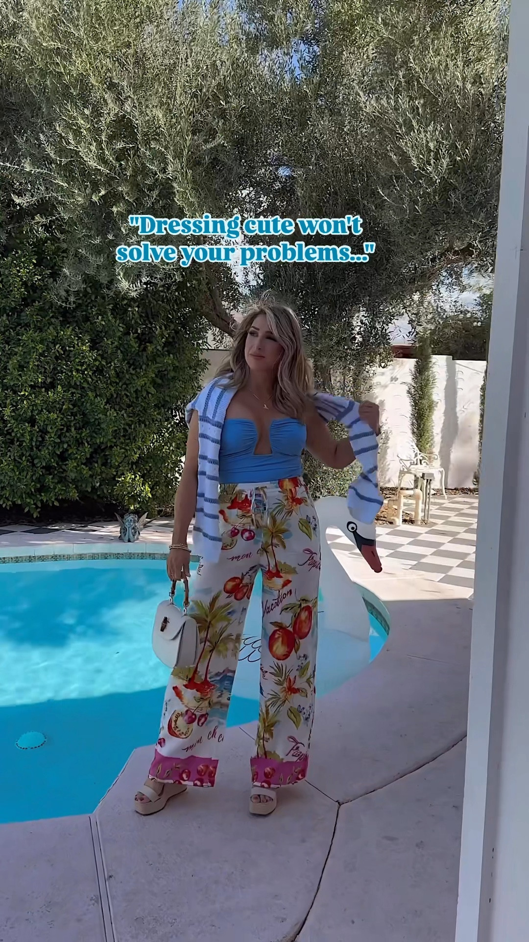 A few of my current Spring break favorite pieces. 🌿 Use my code JANUARYSAVE30 on my bodysuit. Use code JANUARY10 on my smart watch and.

Spring outfits, blue strapless bodysuit, tropical pants, palazzo pants, vacation outfits, spring break outfit ideas

#LTKWatchNow #LTKStyleTip #LTKOver40