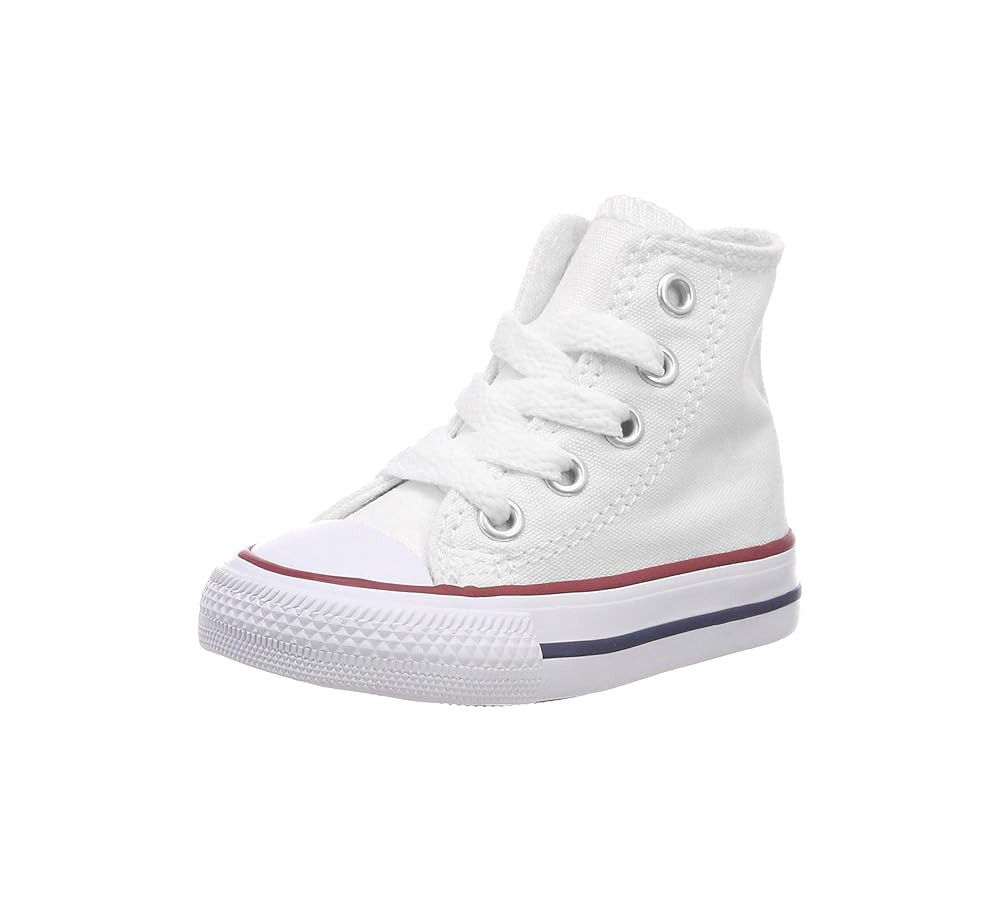 Converse Chuck Taylor All Star High top Infants Casual Shoes Optical White 7j253 (6 M US) | Amazon (US)