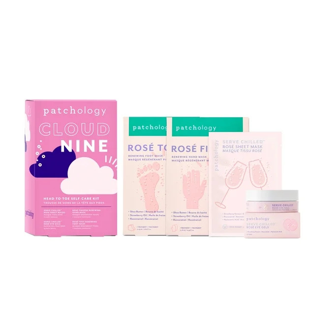 Patchology Cloud Nine, 4-Piece Head-to-Toe Self-Care Kit | Walmart (US)