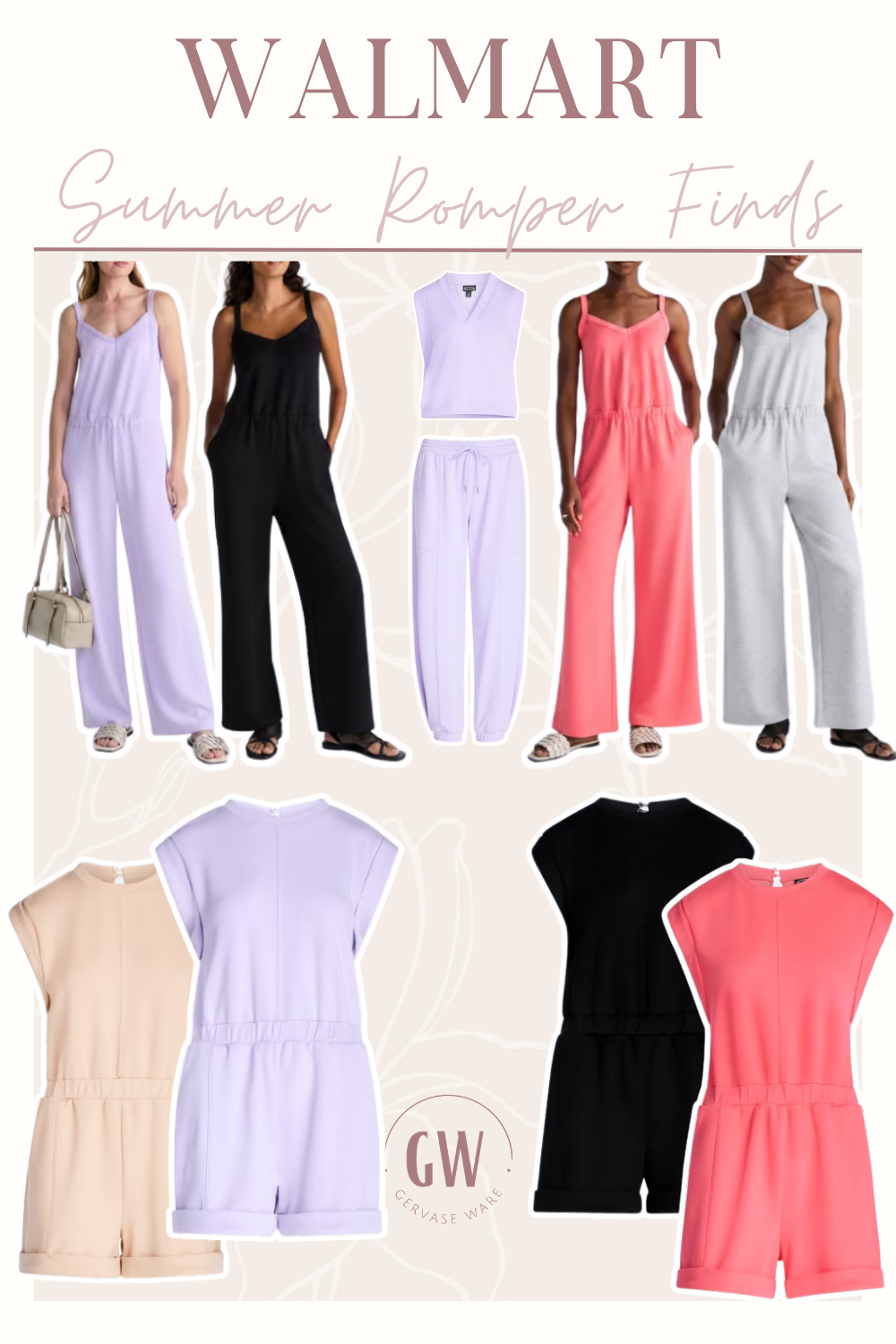 Walmart summer romper finds ☀️✨ These are the easiest throw-on-and-go outfits for all your summer plans! 

 #LTKgrwm #LTKootd #LTKSeasonal