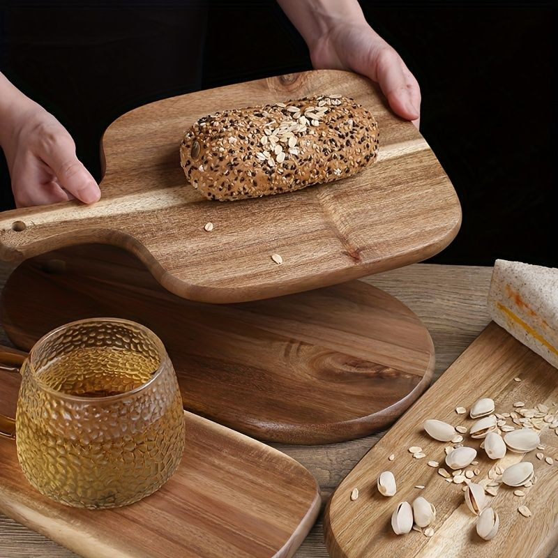 1pc, Chopping Board, Wooden Cutting Board, Household Butcher Block, Safety Cheese Charcuterie Boa... | Temu Affiliate Program