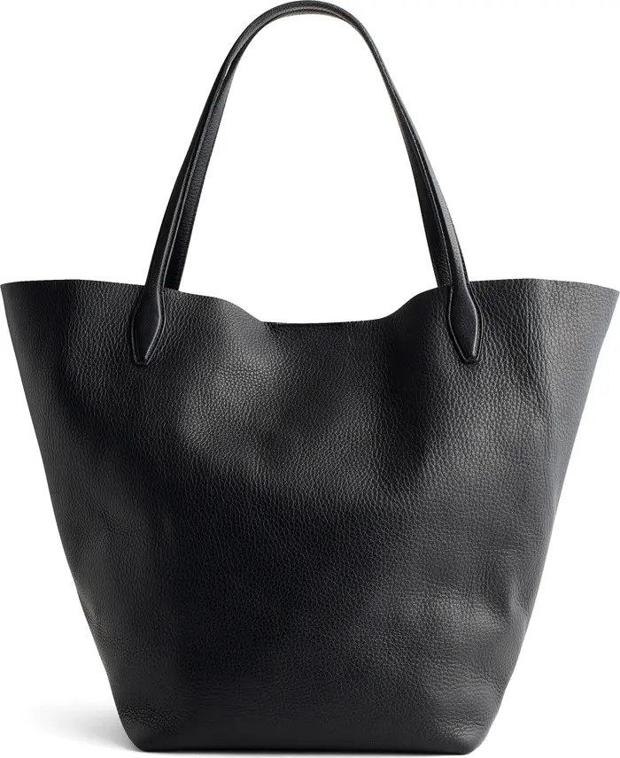 Madewell Oversize Shopper Tote in Soft Grain Leather | Nordstrom | Nordstrom
