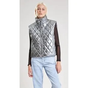 Colete Iódice Médio Puffer Prata M | OffPremium (BR)