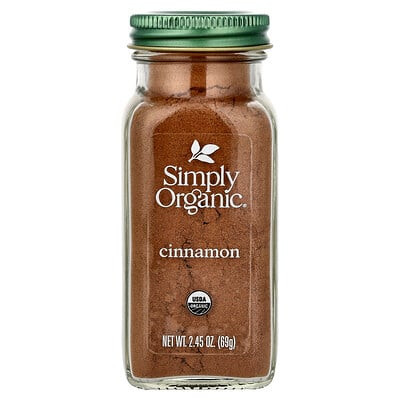 Simply Organic, Cinnamon, 2.45 oz (69 g) | iHerb