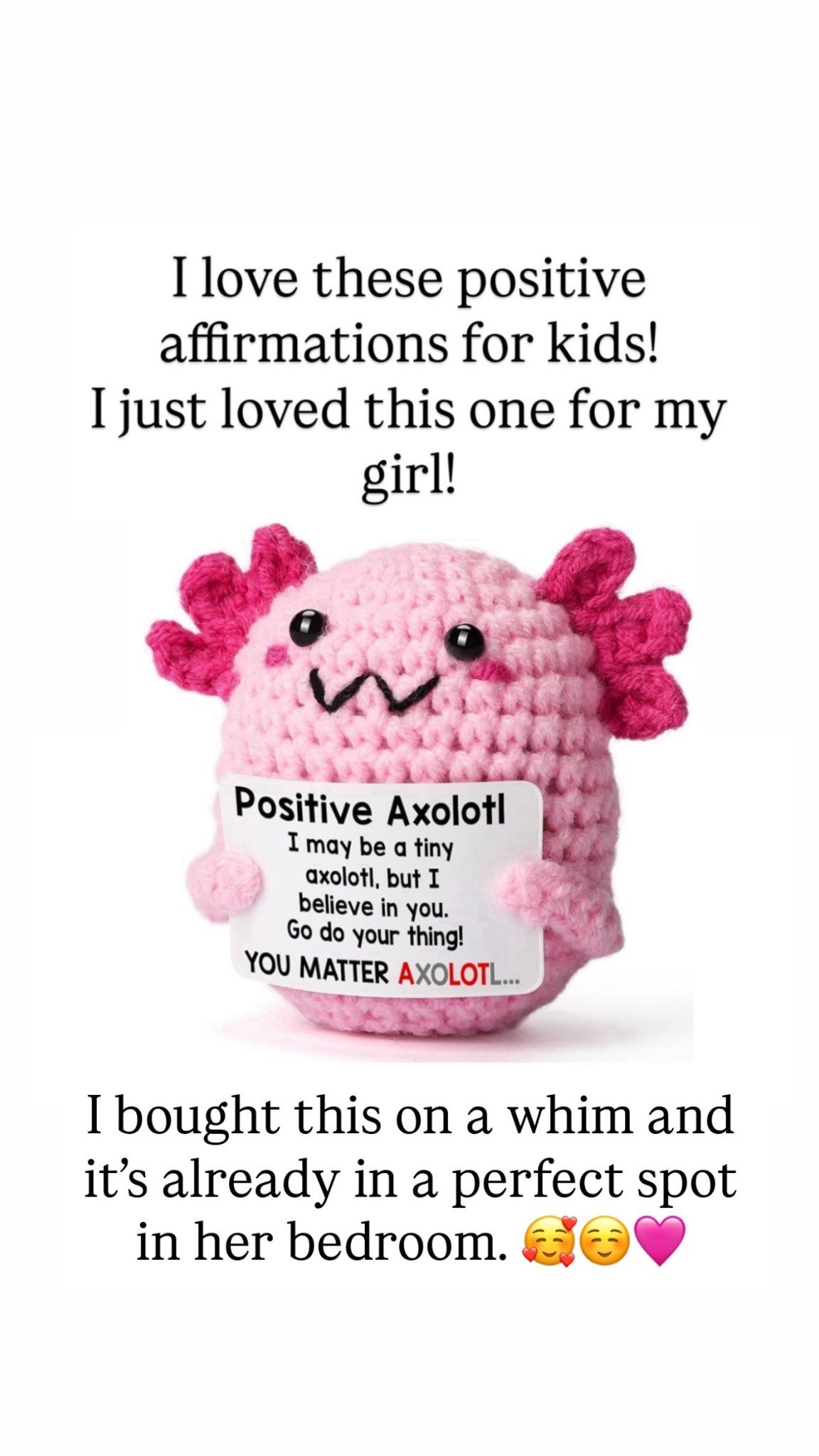 Cutest little creature for my daughter! I just love this one! I didn’t think she’d love it as much as she did

#LTKKids