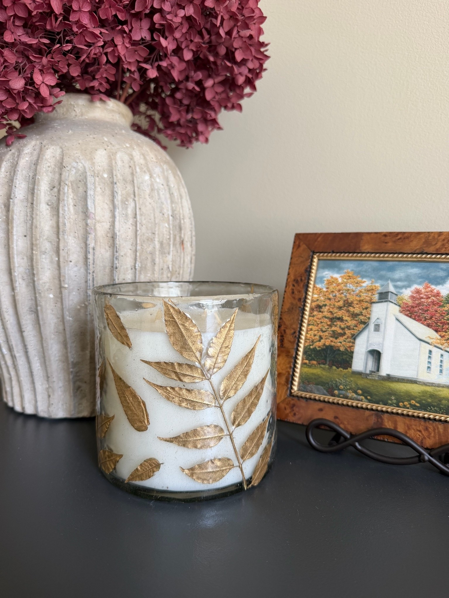 One of my favorite home decor sales is happening now! This gorgeous gold leaf Pottery Barn candle is on sale, and it’s the perfect piece to transition your home from summer into fall. Paired with this timeless Pottery Barn vase, it’s such an easy way to elevate a console table, shelf, or entryway.

Shop these Pottery Barn favorites and more through my LTK before the sale ends! ✨

#LTKHome #PotteryBarn #PotteryBarnSale #LTKSale #HomeDecor #ShelfStyling #ConsoleTableDecor #NeutralHome #ClassicHome #TraditionalHome #CozyHome #FallDecor #InteriorInspo #HomeStyling #LTKFinds #DecorInspiration

#LTKSaleAlert #LTKHome