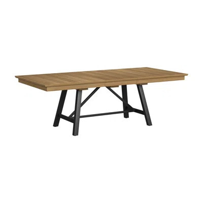 Cooksey 42x78-96" Extendable Dining Table, Natural Oak | Wayfair North America