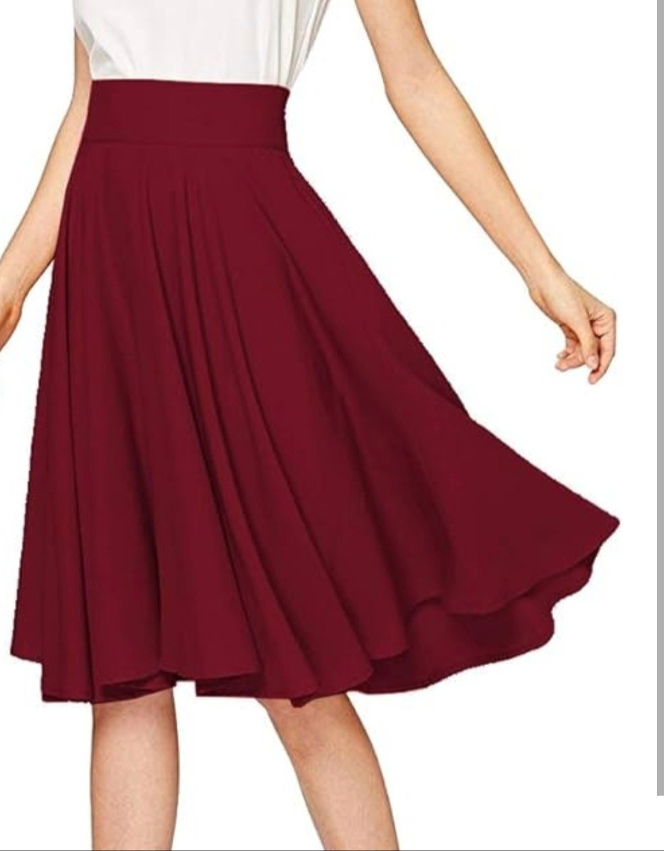 Basic flowy summer spring midi skirt.Moda feminina de mujer en Amazon. Rebajas Amazon.

#LTKSaleAlert