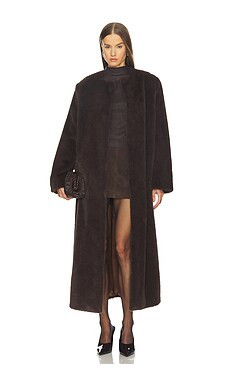 SRG Liv Coat in Chocolate from Revolve.com | Revolve Clothing (Global)