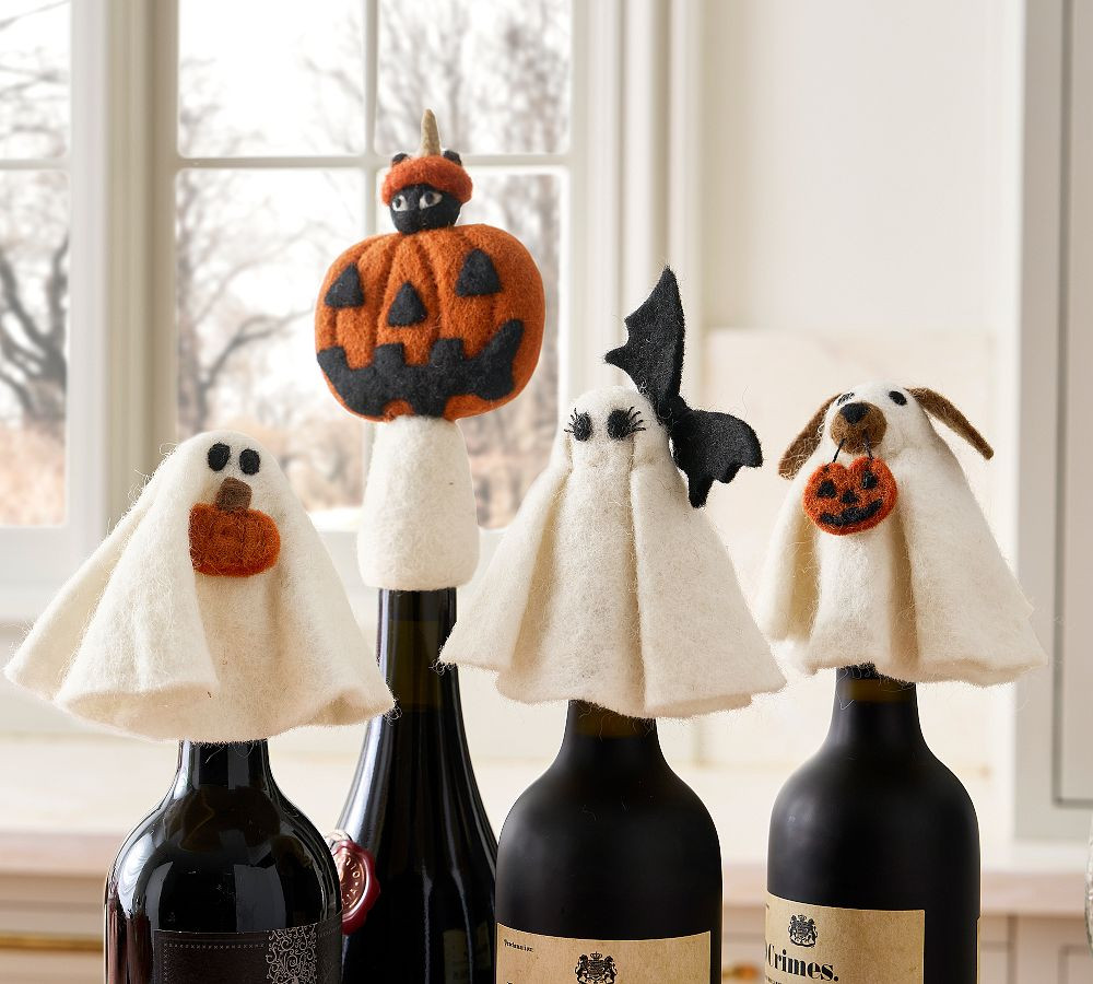 Halloween Wine Topper Collection | Pottery Barn (US)