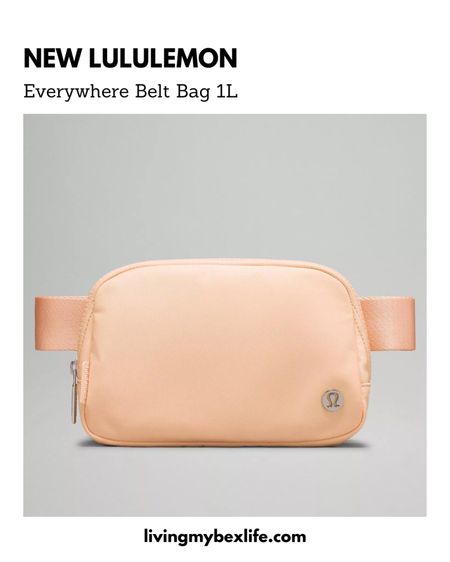 New lululemon Everywhere Belt Bag 1L

Lululemon bag, crossbody bag, fanny pack, new lulu 

#LTKTravel #LTKFindsUnder50 #LTKItBag