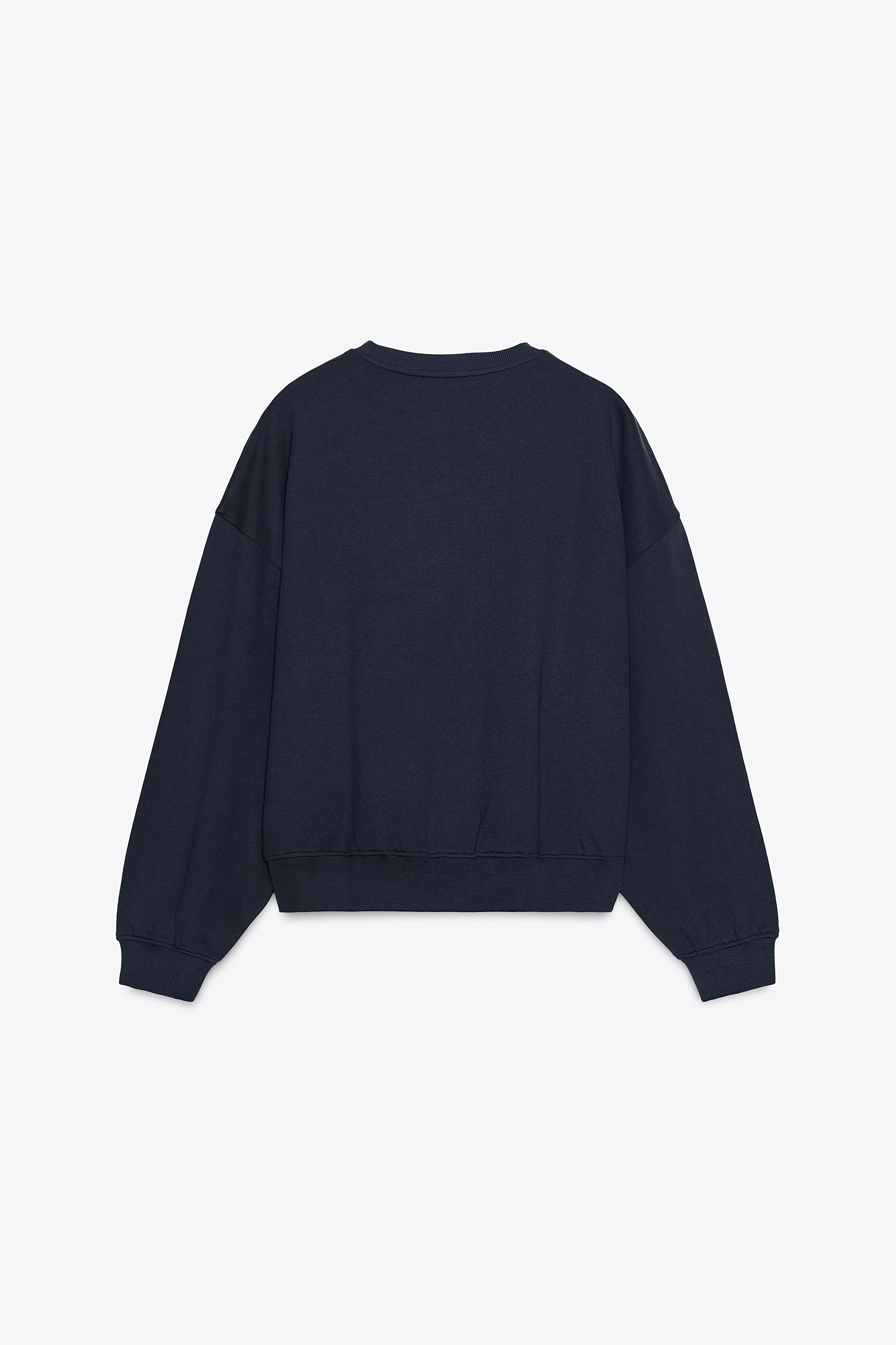TEXT SWEATSHIRT | Zara US