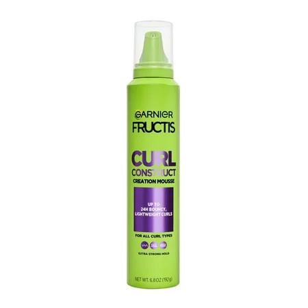 Garnier Fructis Style Curl Construct Creation Mousse For Curly Hair 6.8 oz. | Walmart (US)