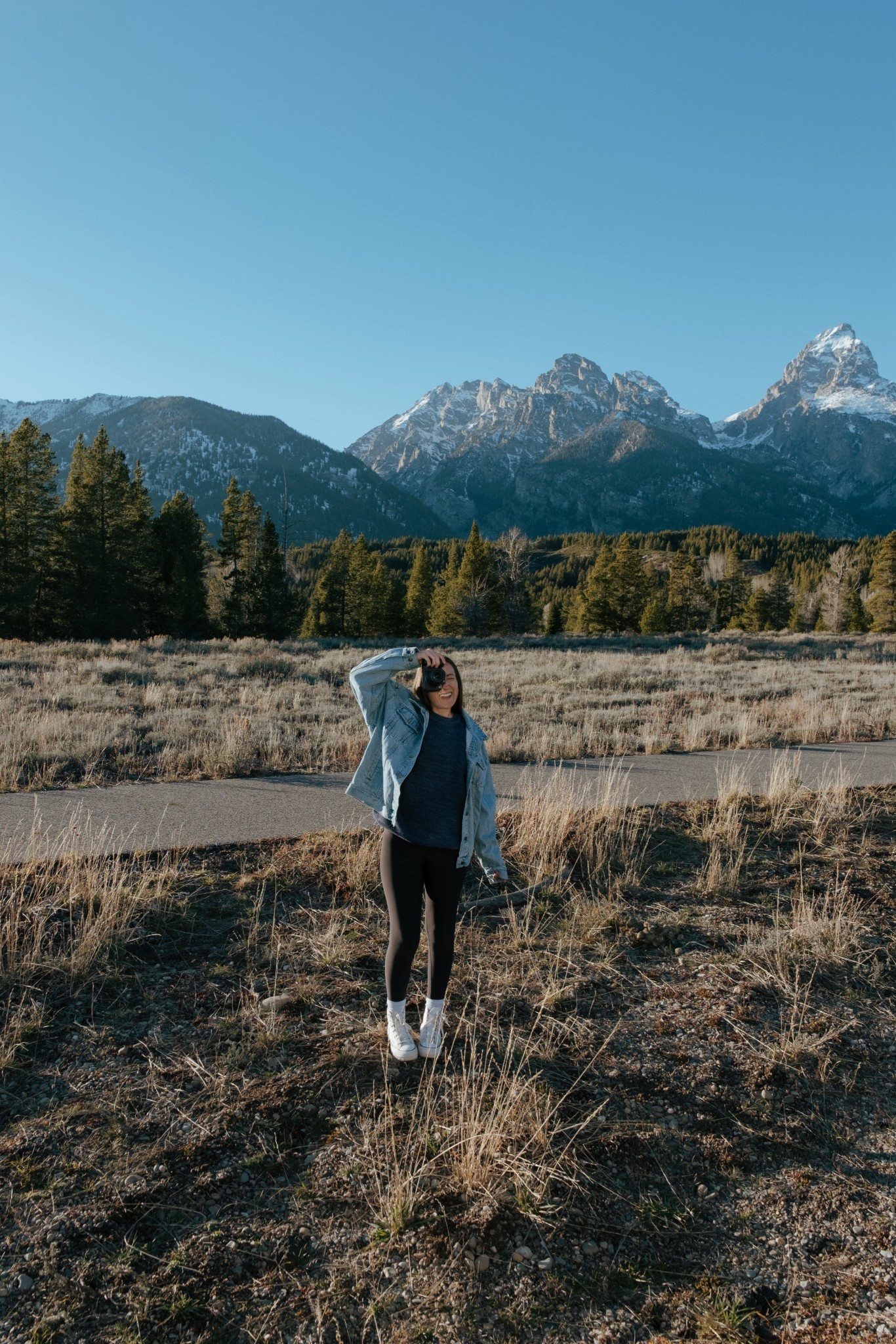 Jean jacket and leggings outfit ideas for travel 

#LTKTravel #LTKootd #LTKSeasonal