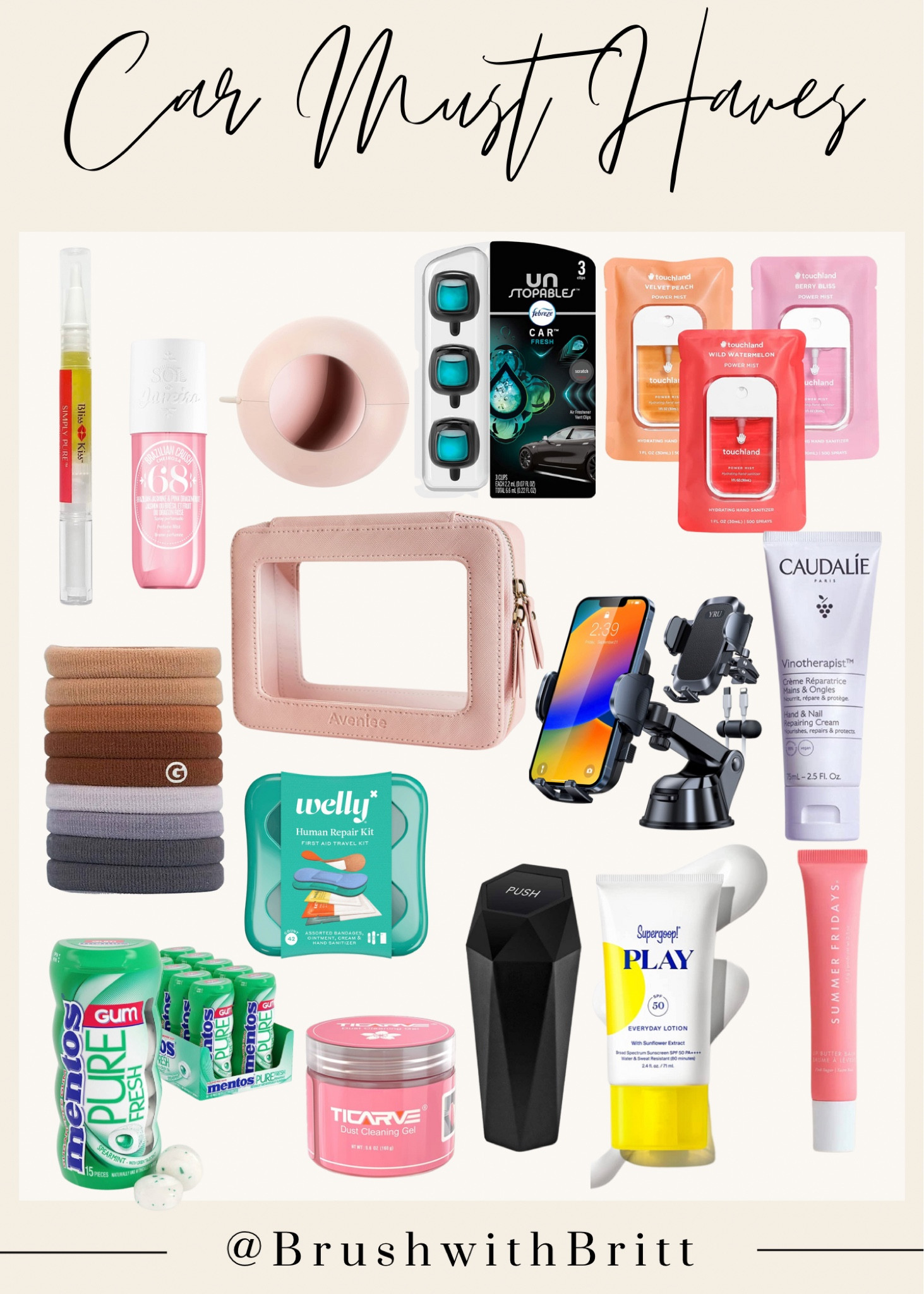 Some must haves for the car! | car must haves, car items, car accessories, travel, travel finds, travel essentials, beauty, essentials, Amazon finds, car finds  

#LTKunder100 #LTKFind #LTKtravel