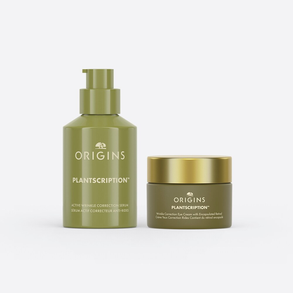 Ready, Set, Retinol Plantscription™ Retinol Serum + Eye Cream Duo | Origins | Origins (US)