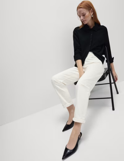 Boyfriend Ankle Grazer Jeans | Marks & Spencer (UK)