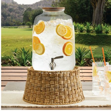 The cutest beverage stand and it’s less than $8.00!!

So perfect for your summer parties. 

And it would make a great house warming gift. 

#beveragestand #summerentertaining 

#LTKhome #LTKSeasonal #LTKGiftGuide