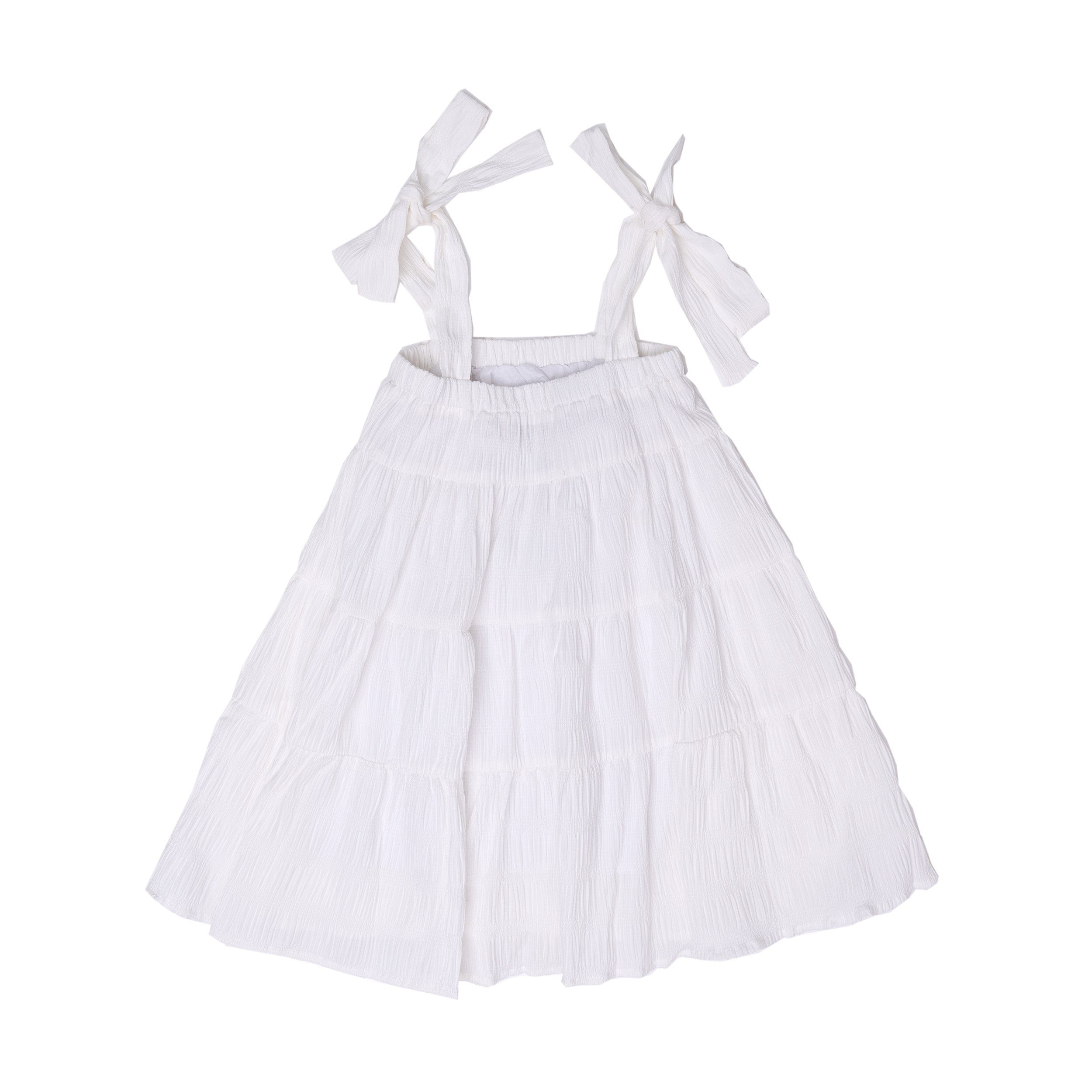 Emma White Check Dress | The Oaks Apparel Company