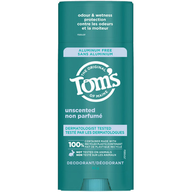 Tom's of Maine Aluminum Free Natural Deodorant Unscented | Well.ca