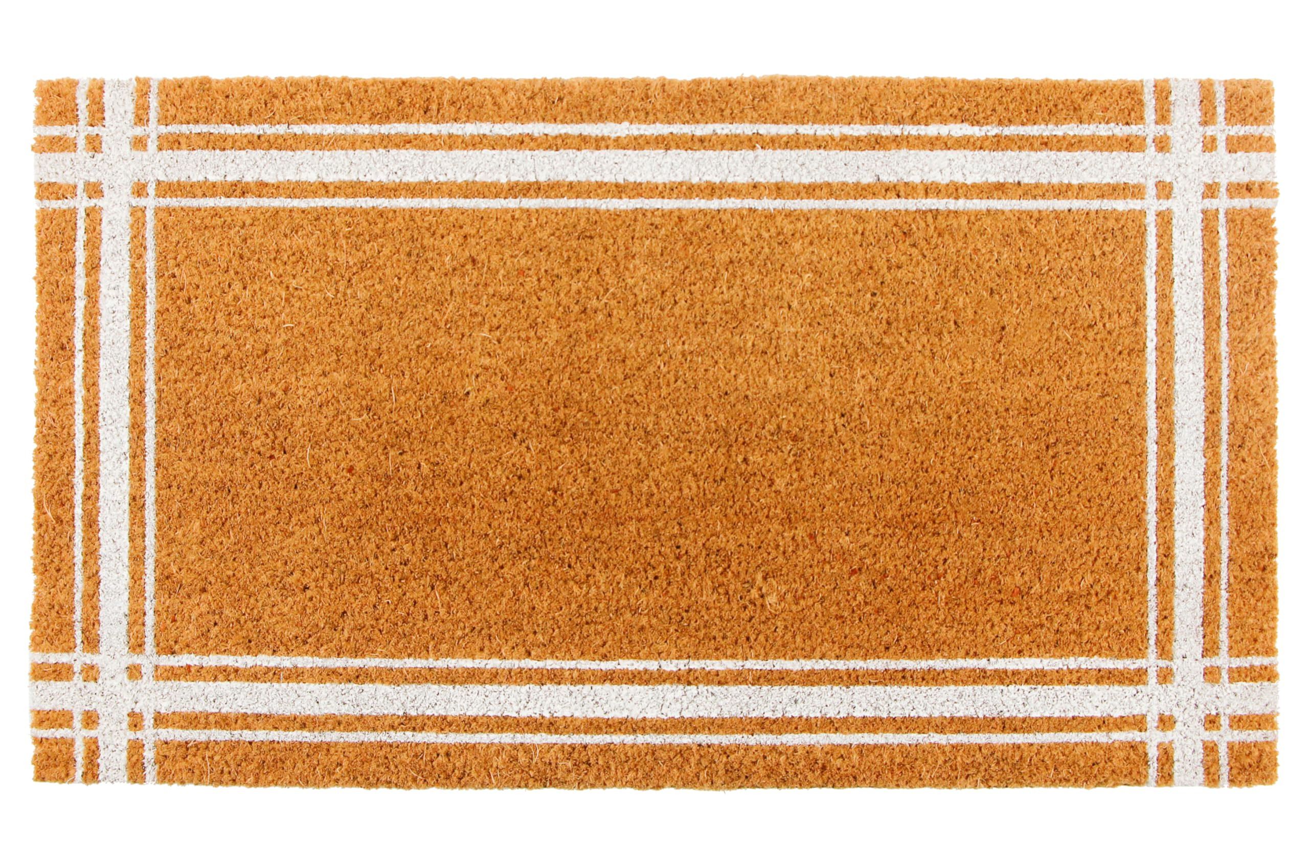 KAF Home Coir Doormat with Heavy-Duty, Weather Resistant, Non-Slip PVC Backing | 17 by 30 Inches,... | Amazon (US)