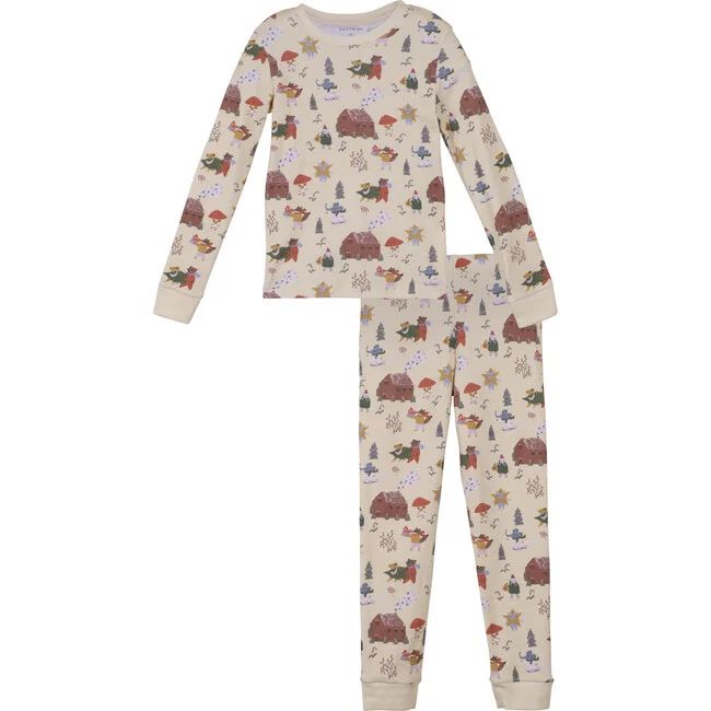 Taylor Holiday Pajama Set, Holiday Woodland | Maisonette