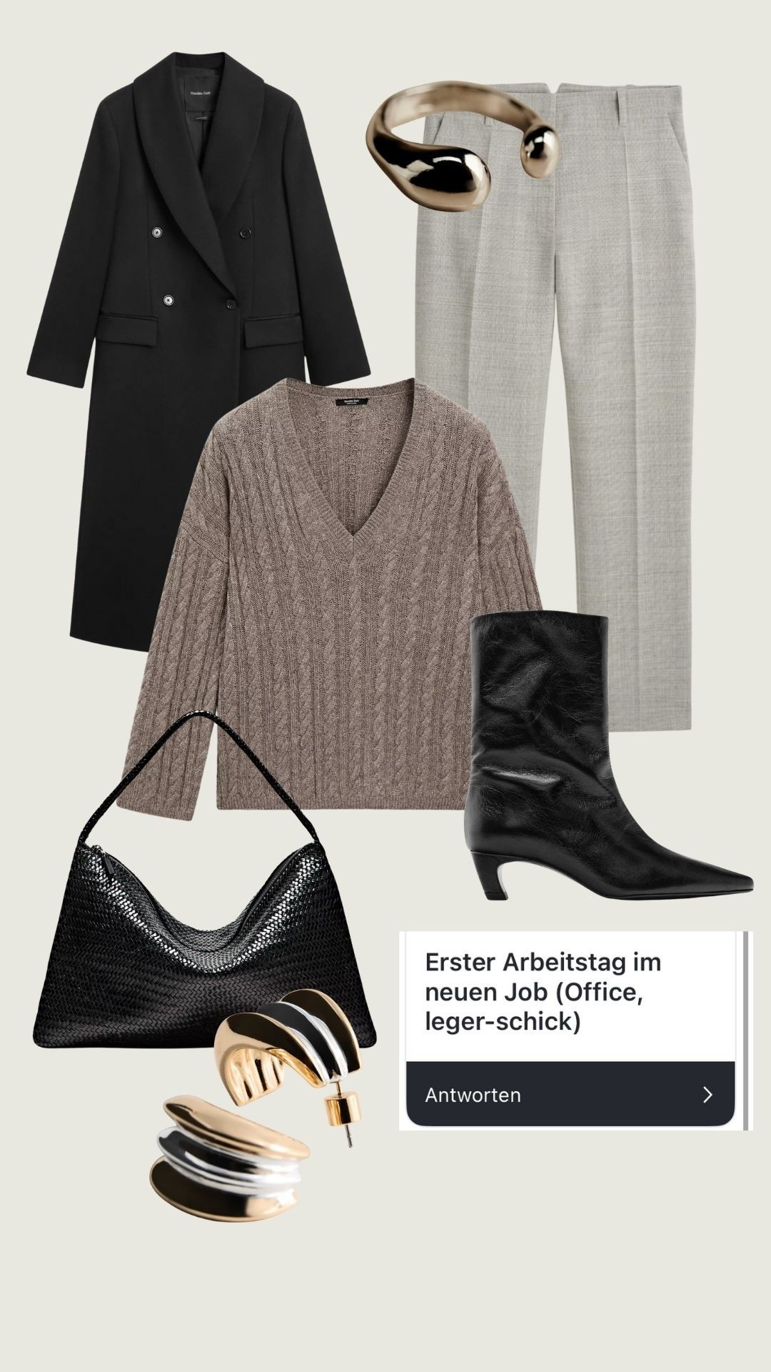 Outfit für den ersten Arbeitstag 🖤

#LTKworkwear #LTKdeutschland #LTKwinter