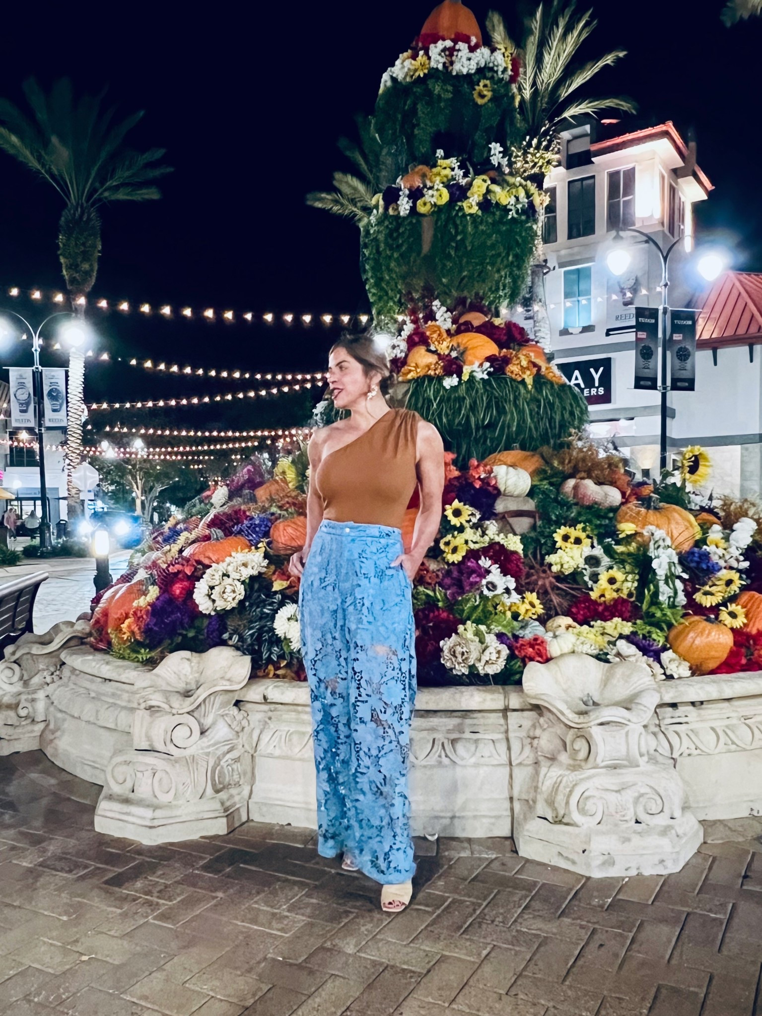 Autumn nights call for soft elegance and bold contrasts 🍂 The earthy warmth of amber paired with the airy delicacy of blue lace — a combination that feels both grounded and ethereal. Effortless, feminine, and just a little bit unexpected. ✨

#EveningElegance #StyleWithPoise #ModernFemininity #ChicAndEffortless #FallStyleInspo #TimelessStyle #StatementLook #RefinedStyle #LTKStyle #ColorPlay #SeasonalChic #ElegantEvening #SophisticatedGlam #StyleMood

#LTKSeasonal #LTKStyleTip #LTKFindsUnder100