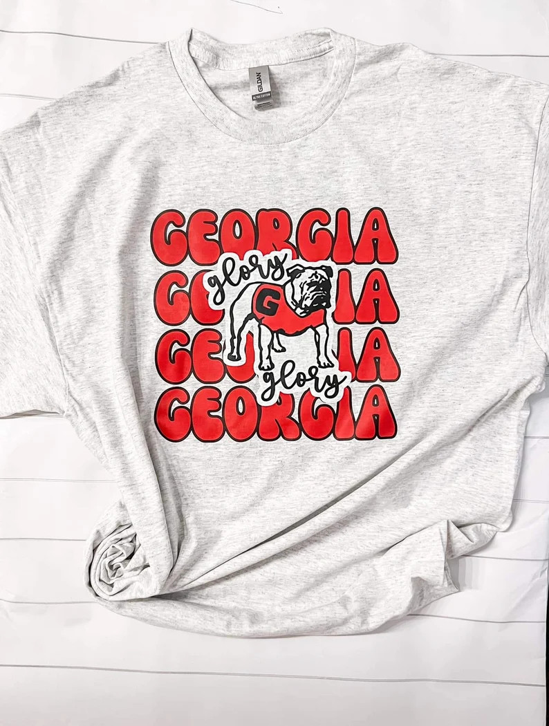 Georgia Glory Tee, UGA, Go Dawgs Shirt, Gameday Tshirt, College Football, Men, Women, Unisex | Etsy (US)